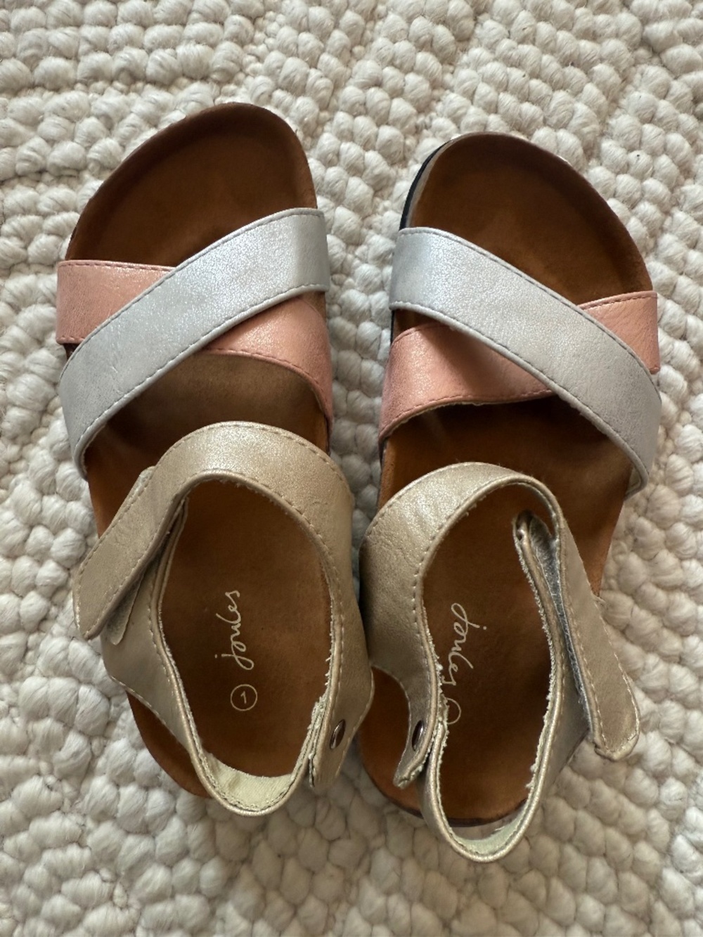 NWT Girls Joules Sandals